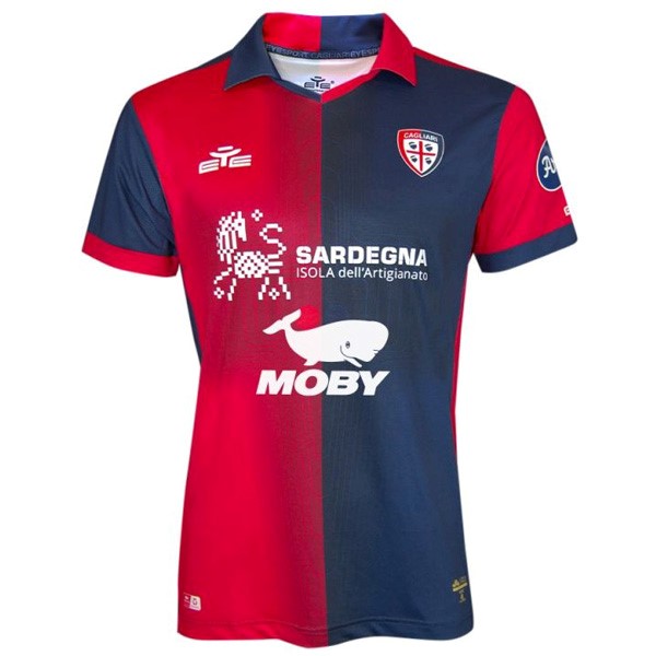 Tailandia Camiseta Cagliari Calcio 1ª 2023-2024